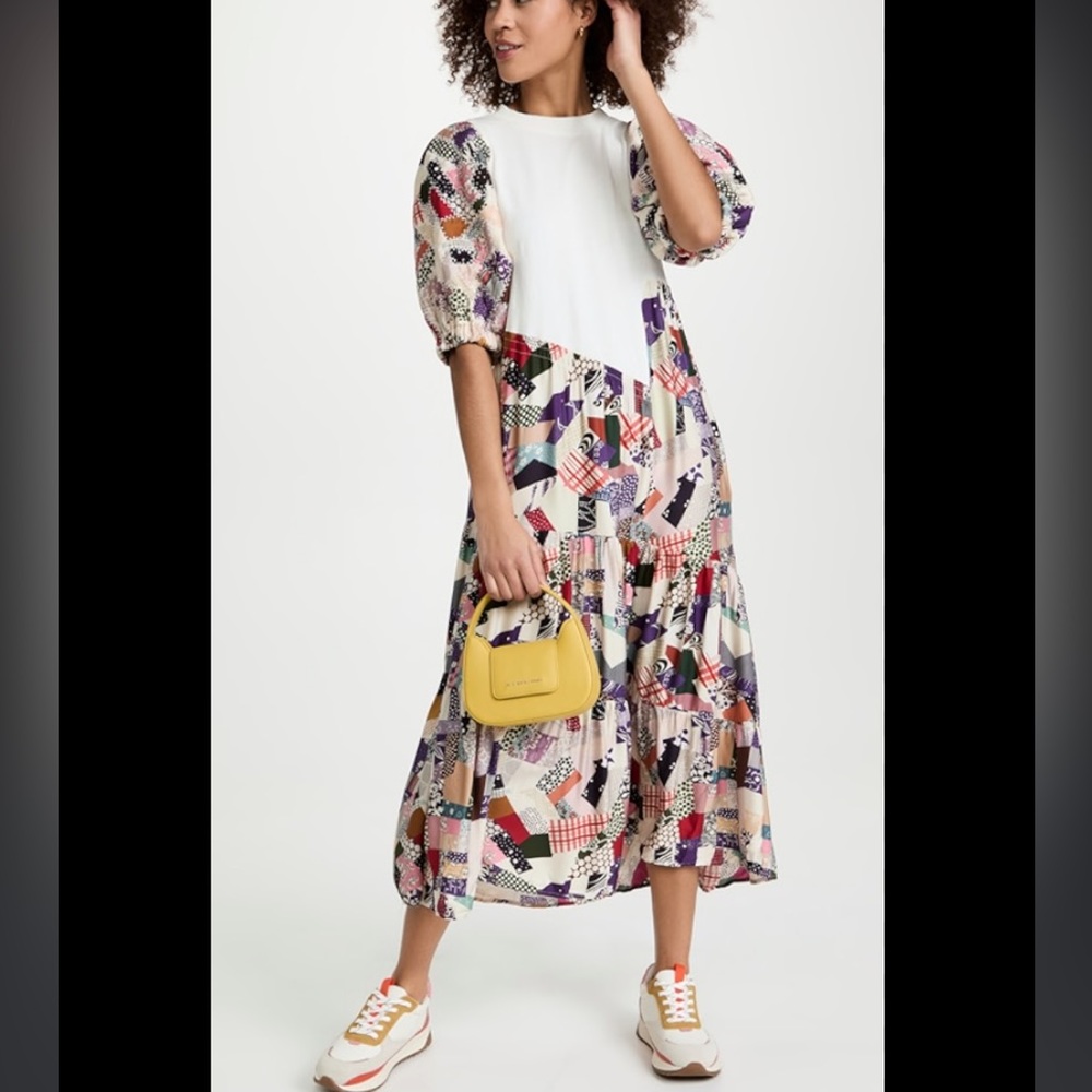 NWT Sea New York Harlow Combo Maxi Dress
